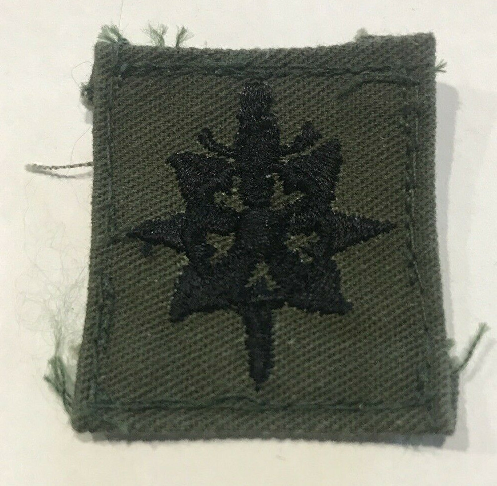Vintage Unknown Military Patch Sword or Saber ( smaller )