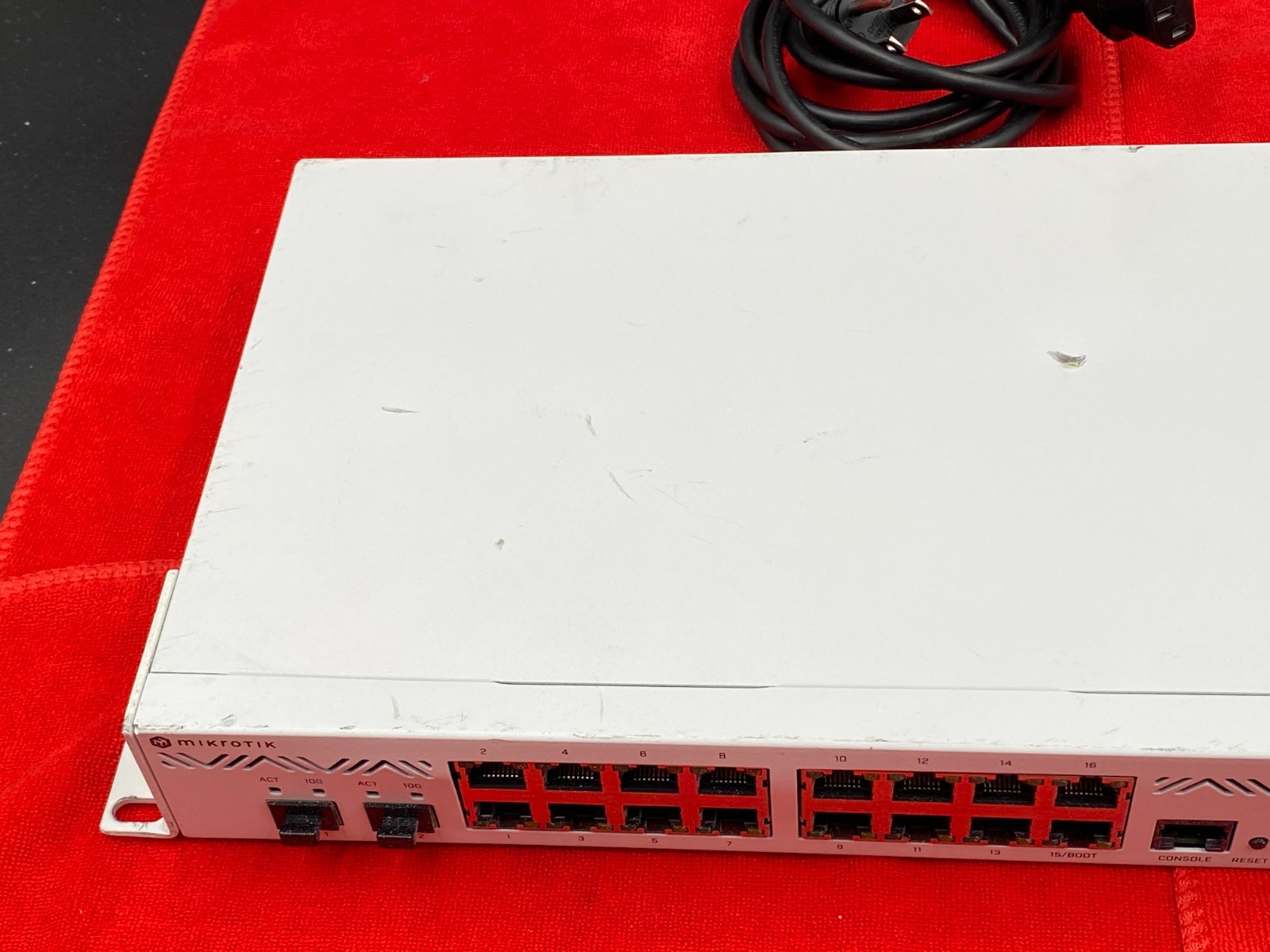 MIKROTIK ROUTER CCR2004-16G-2S+ 16x1Gbps PLUS TWO 10Gbps RJ45 ports = 18