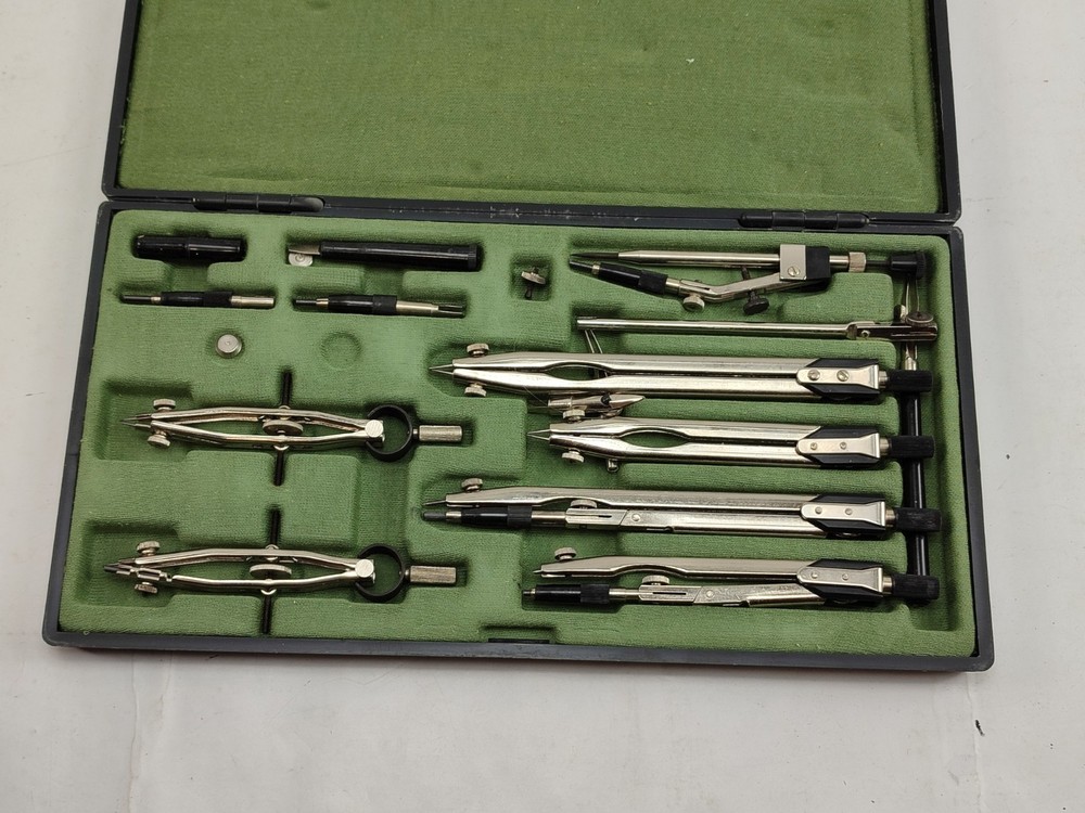 Soviet Vintage Set Drawing Tools НЧ-14-1-06 USSR