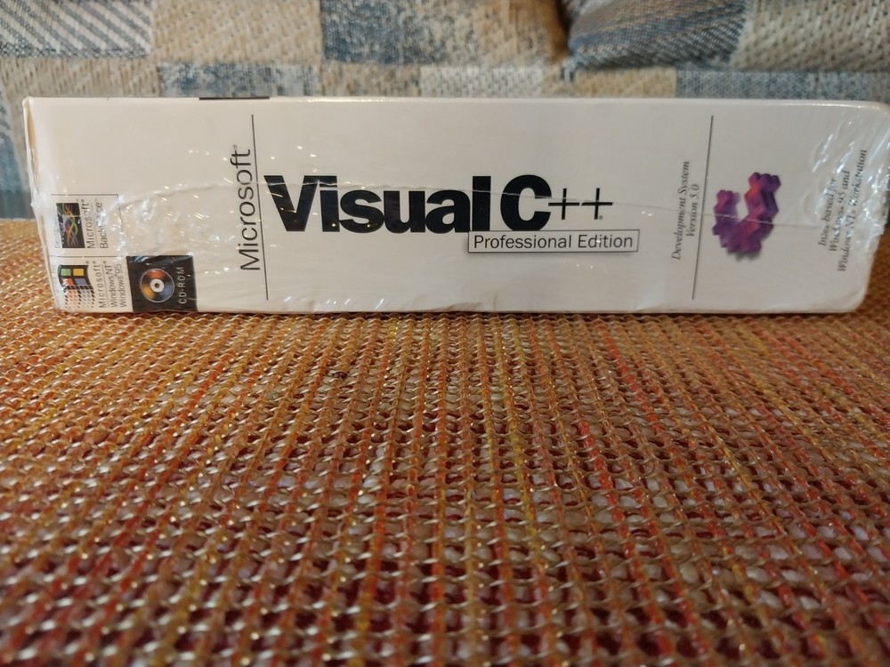 Microsoft Visual C++ 5.0 Professional Edition 1997 NEW, Factory Sealed