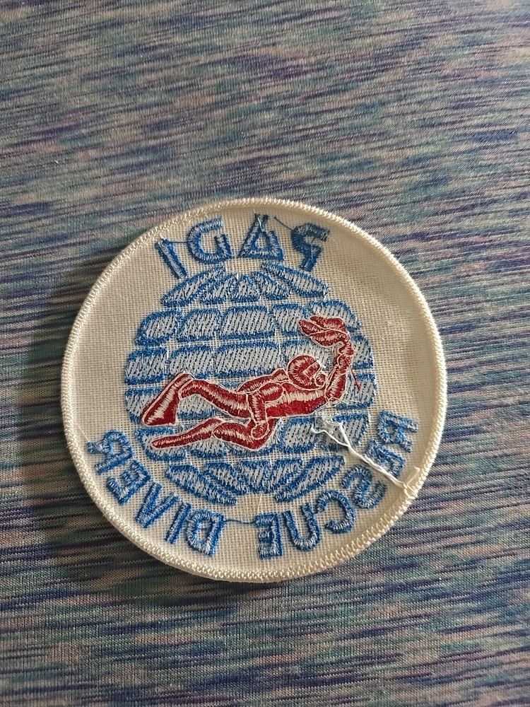 PADI RESCUE DIVER Patch, Scuba Diving Certification