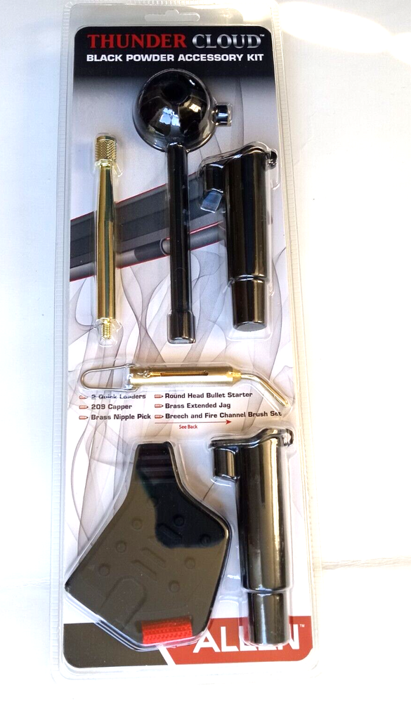 🆕 Allen THUNDER CLOUD Black Powder Accessory Kit 87133A Capper Starter Loader