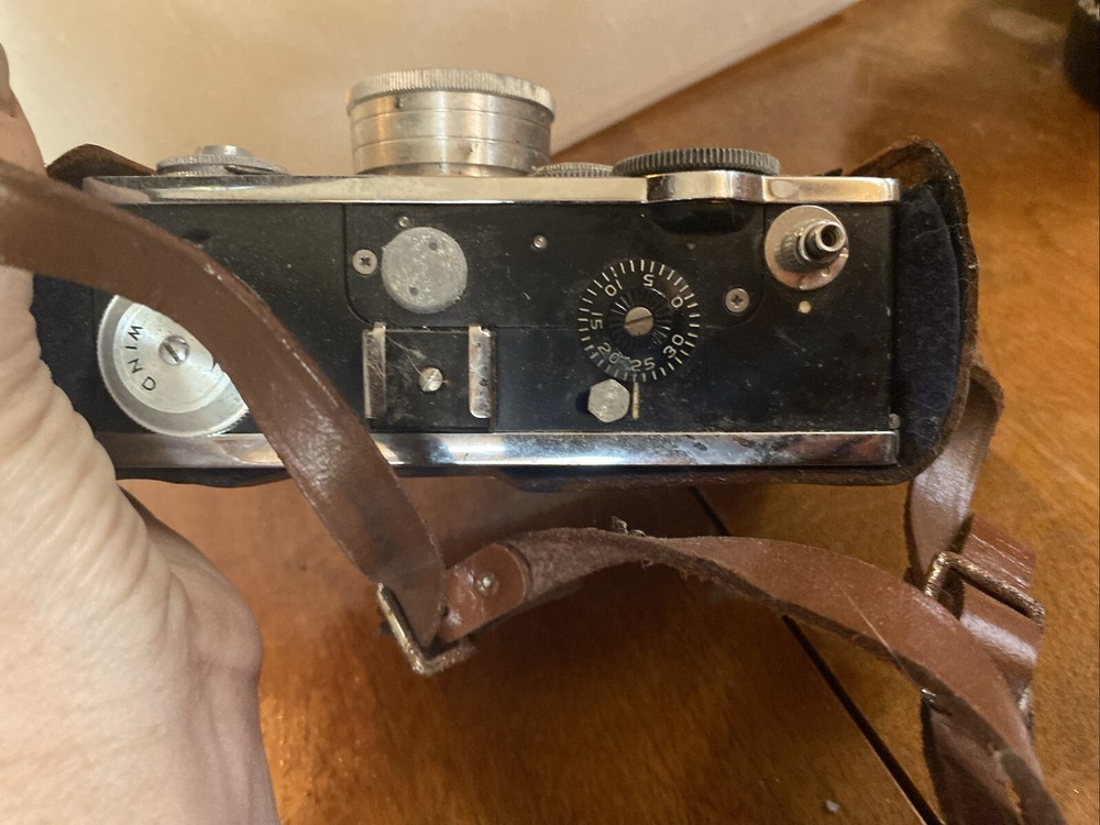 Vintage Argus Autronic 35mm Rangefinder Camera with Flash Unit - Untested