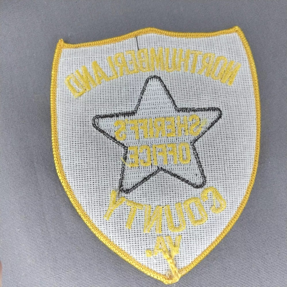 Northumberland County Sheriff's Office Virginia VA 5" Patch