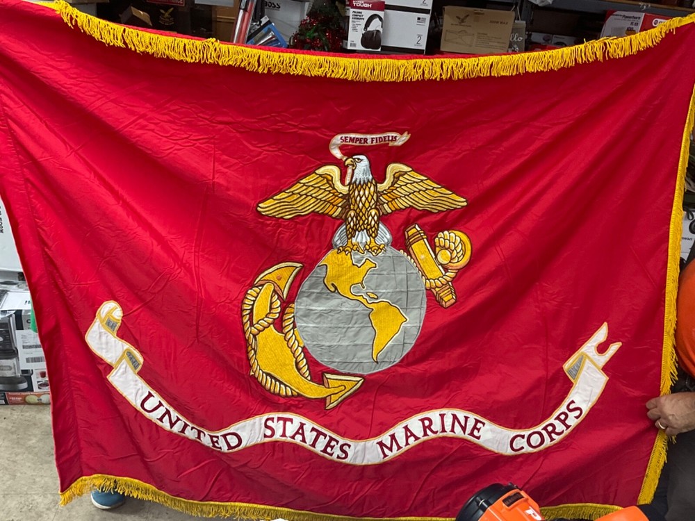 Flag, Organizational, USMC, Scroll 8345-01-268-8226