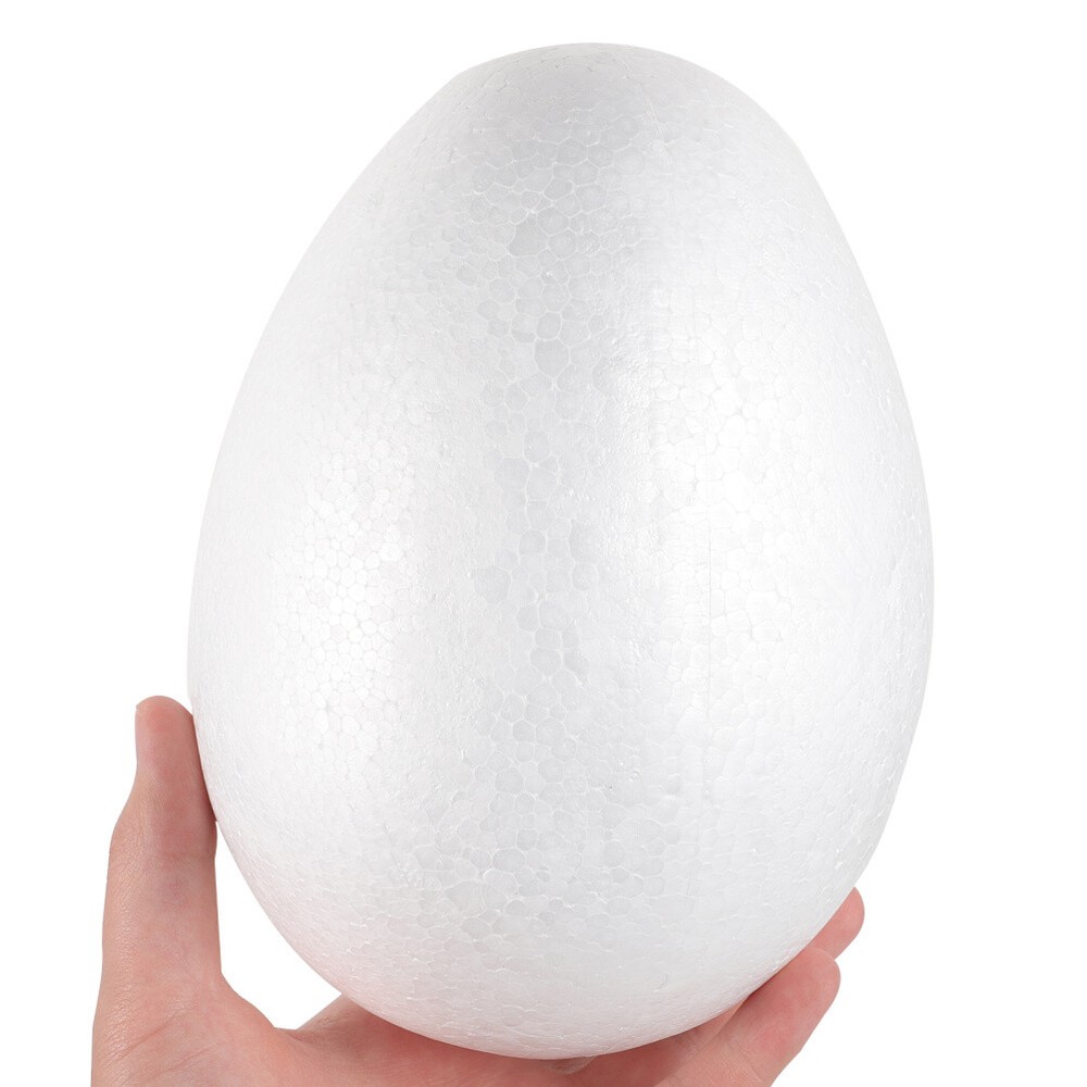 2pcs Polystyrene Eggs Eggs Decoration Chicken Toy Simulation