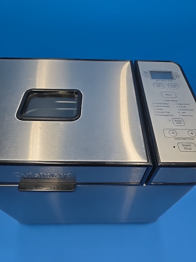 Cuisinart CBK100 Automatic Bread Maker Machine Silver 120VAC 500W