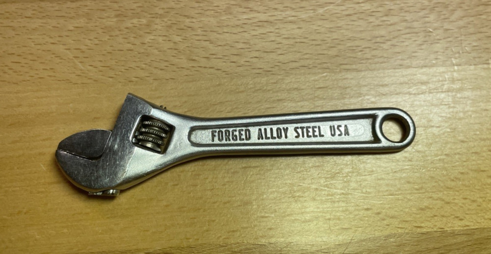 Utica Tools 91-4 4” Adjustable Wrench