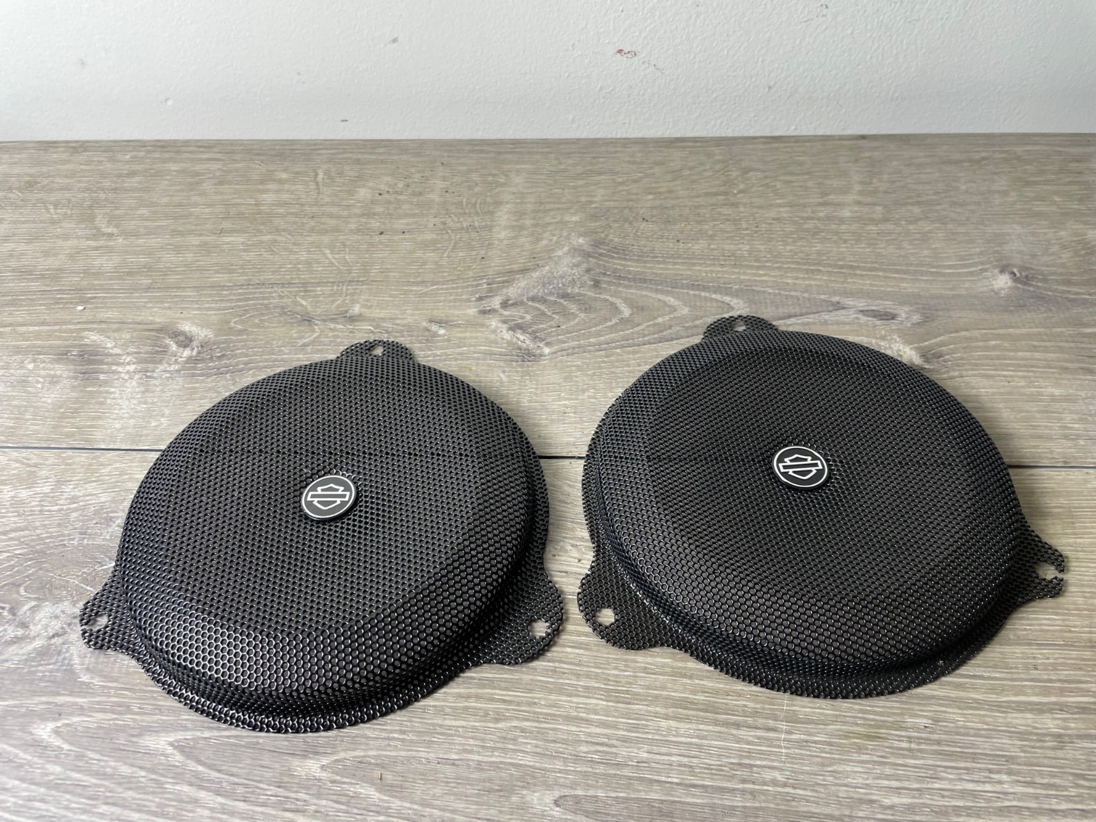 14-23 Harley Touring Boom Audio Bar & Shield Front Fairing Speaker Grilles OEM