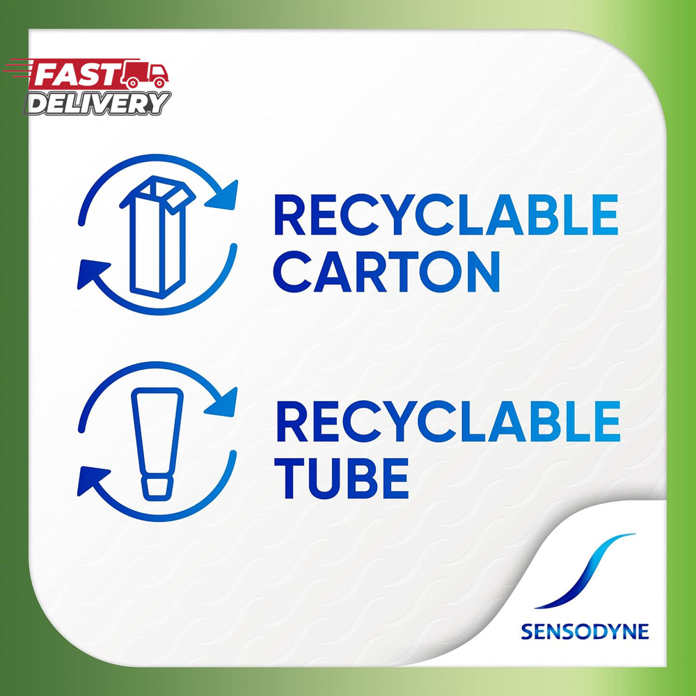 Sensodyne Fresh Mint Sensitive Toothpaste, ADA Accepted Toothpaste for Cavity Pr