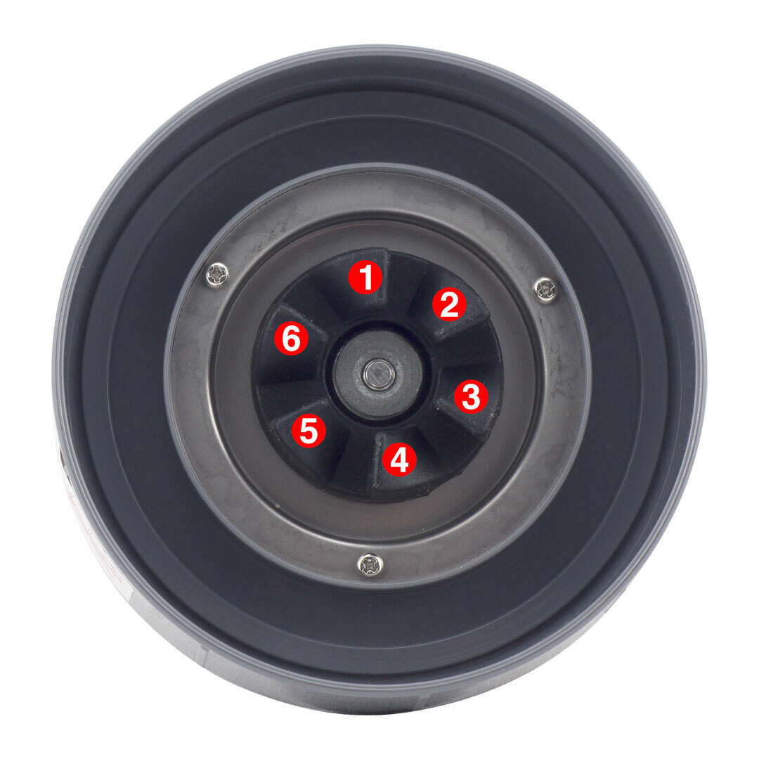 2 Pack Extractor Blades Replacement for NutriBullet 600W 900W NB-101B NB-101S