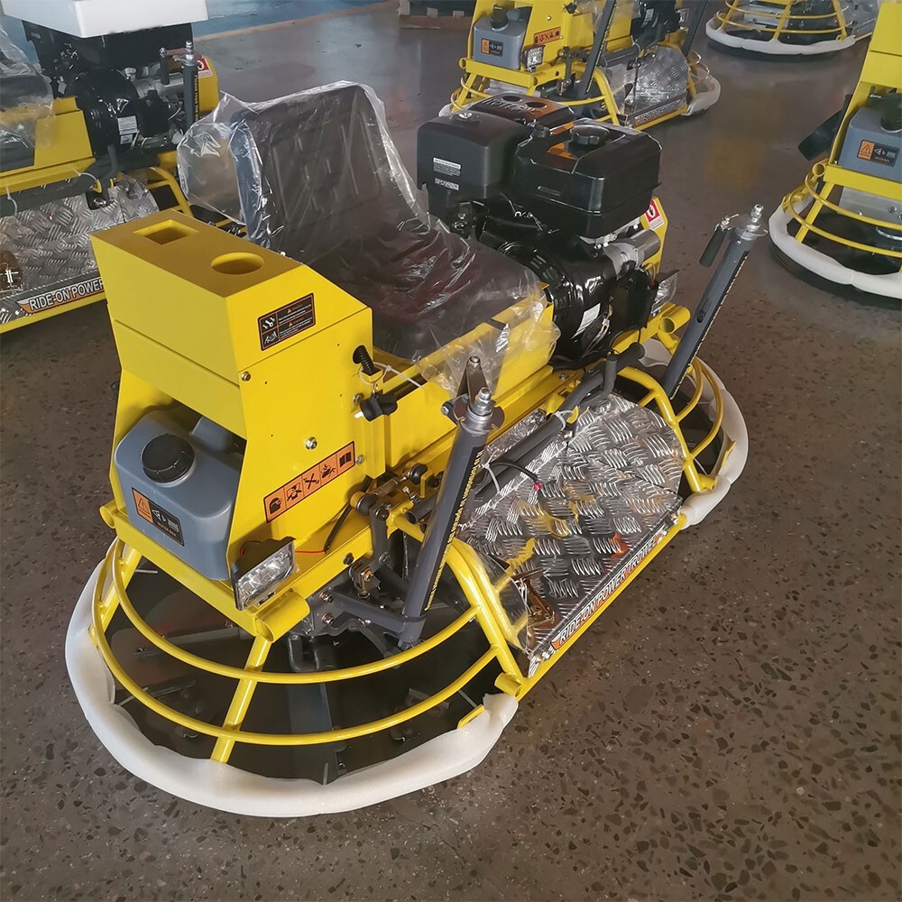 13HP Petrol Engine Concrete Ride On Power Trowel in Stock USA warehouse