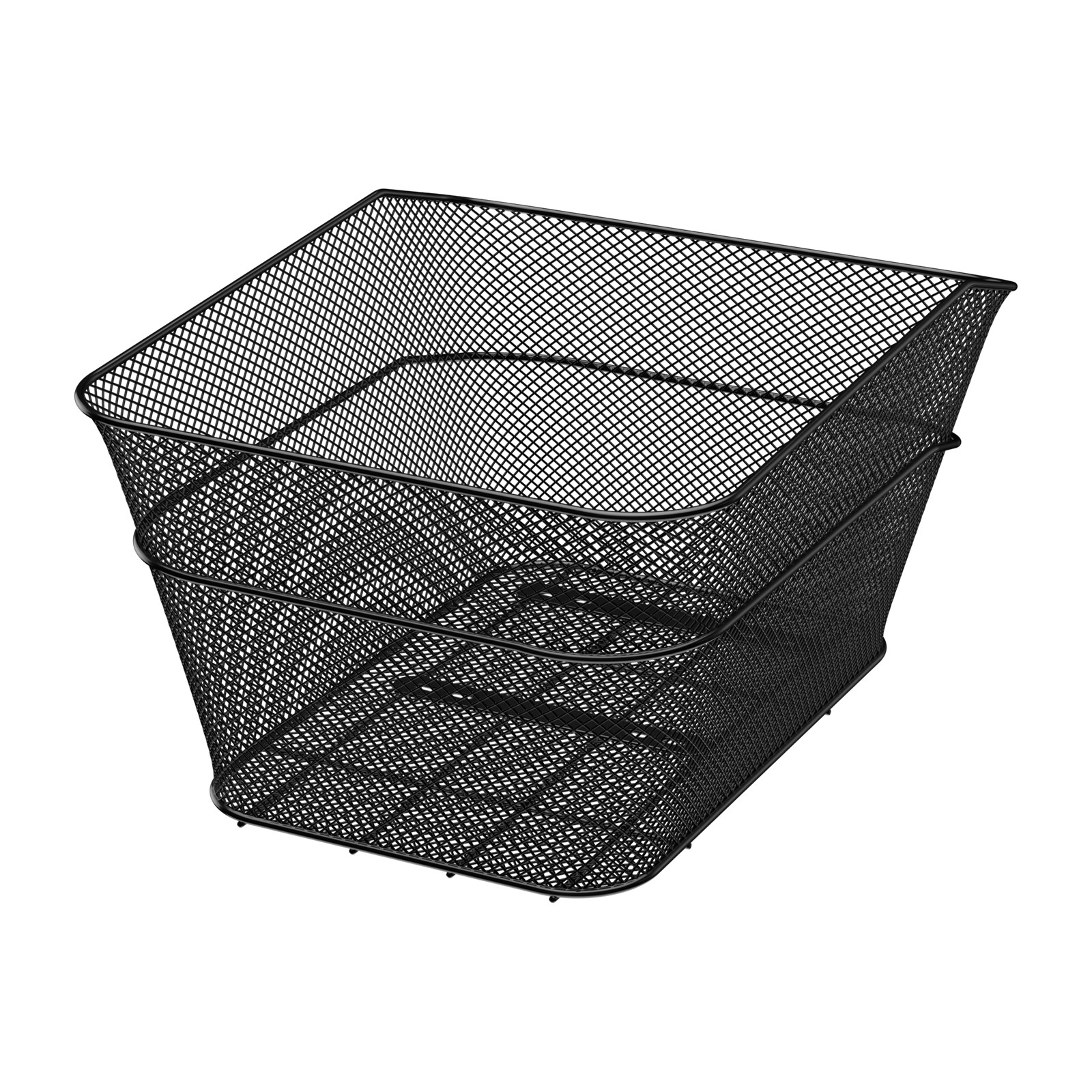 VEVOR Rear Bike Basket Wire Mesh Bicycle Basket with Cargo Net Waterproof Cover