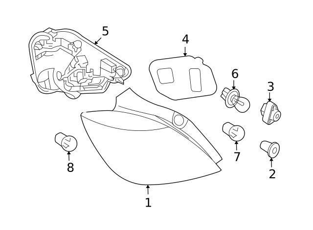 Genuine GM Socket Panel 93183058