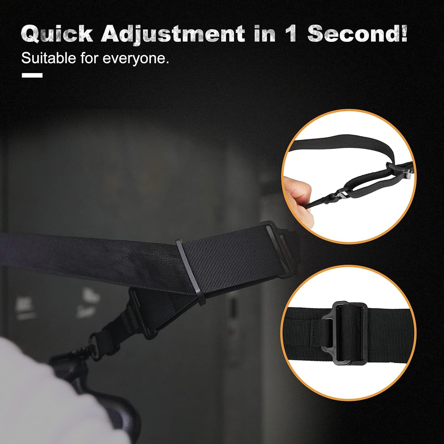 Tactical Shotgun Sling 15 Rounds 2 Point Gun Sling 12/20 Gauge Shell Ammo Pouch