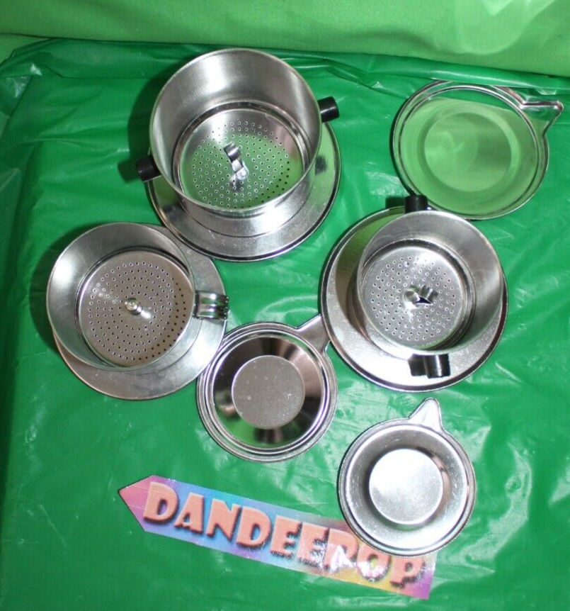 Vietnamese Coffee Set Hand Brewed Aluminum Drip Press Maker