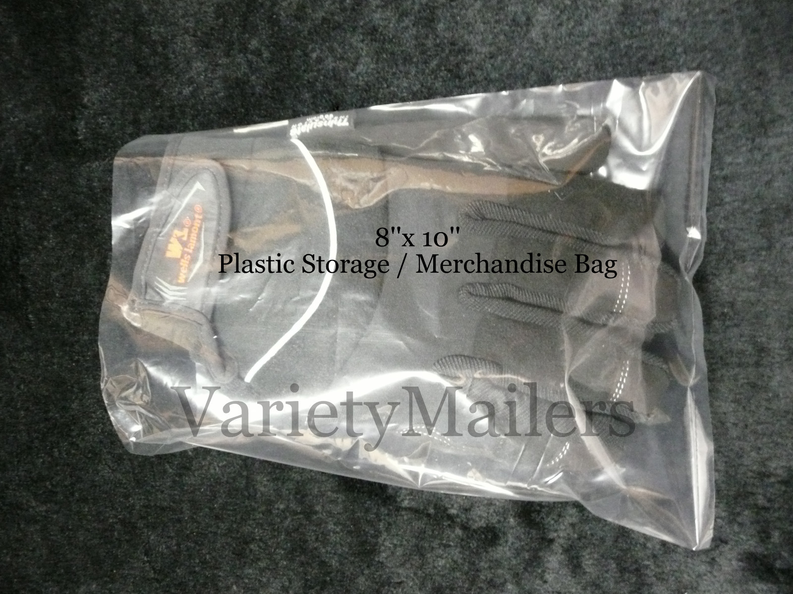 60 Poly Merchandise Storage Bag Variety Pack 8x10 9x12 11x15 Clear 1.5 Mil Bags