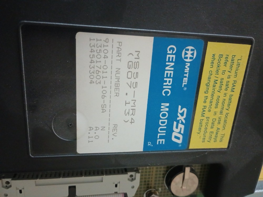 Mitel SX-50 8X80 Hotel Phone System