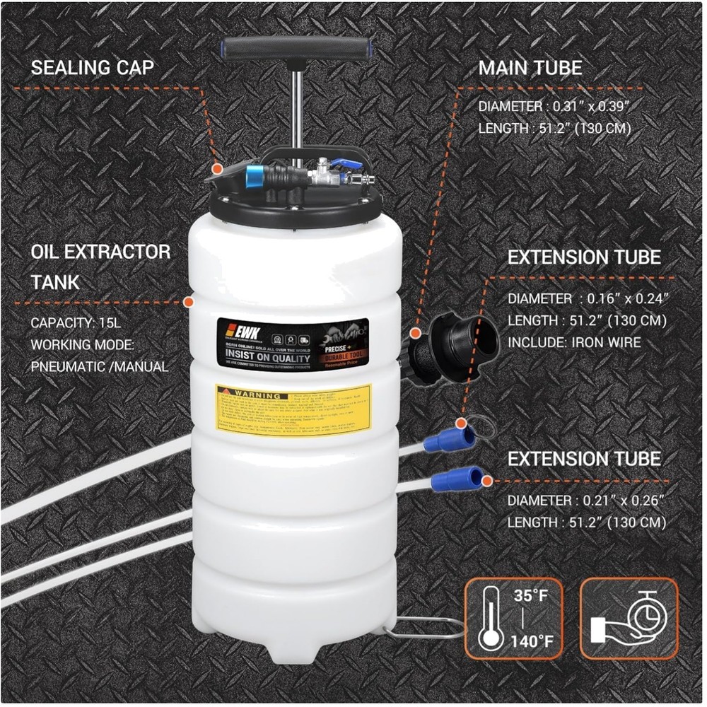 Professional Oil Change Extractor