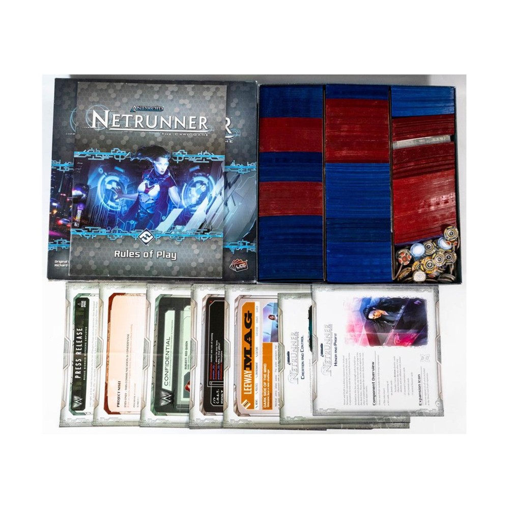 FFG Netrunner Android Netrunner Collection #62 - Base Game + 2 Expansio VG/NM