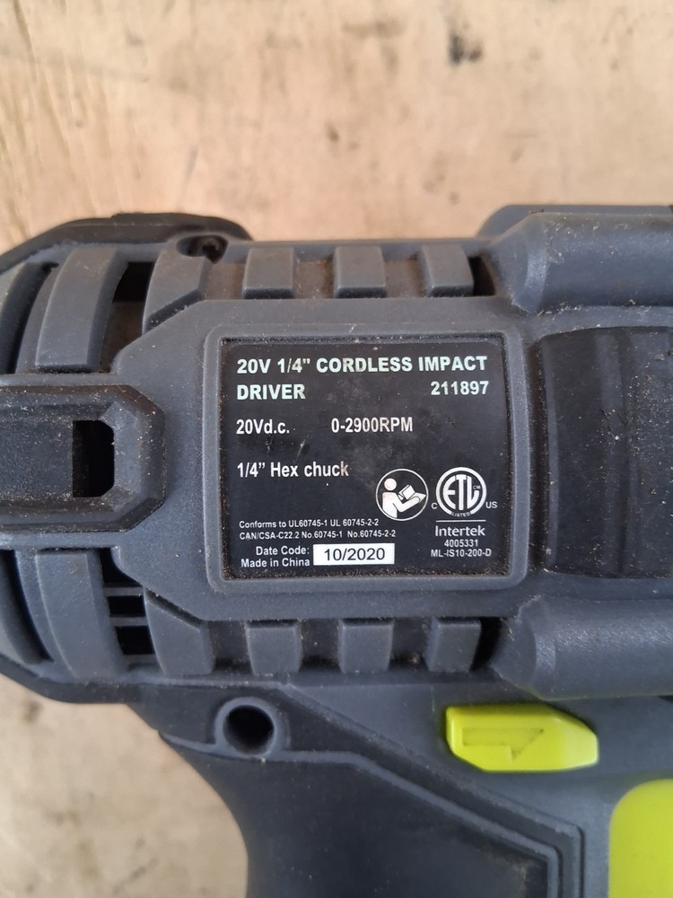 Master Mechanic 20v Impact Drill
