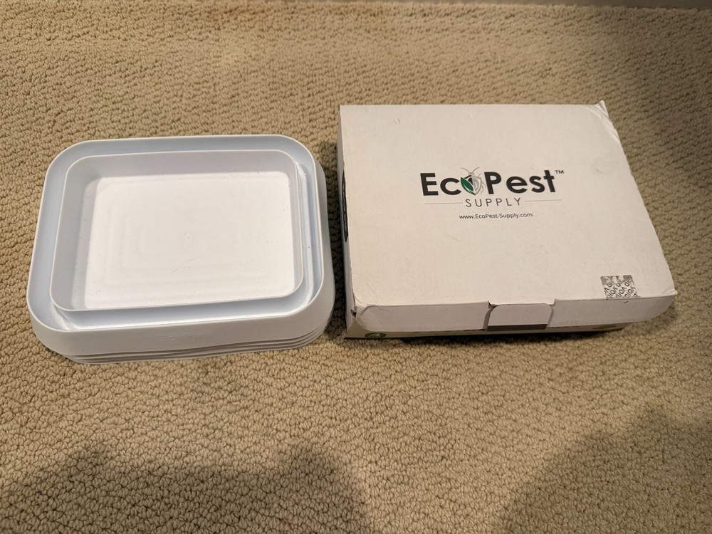 Bed Bug Interceptors – 4 Pack | Bed Bug Blocker (XL) Interceptor Traps (White) |