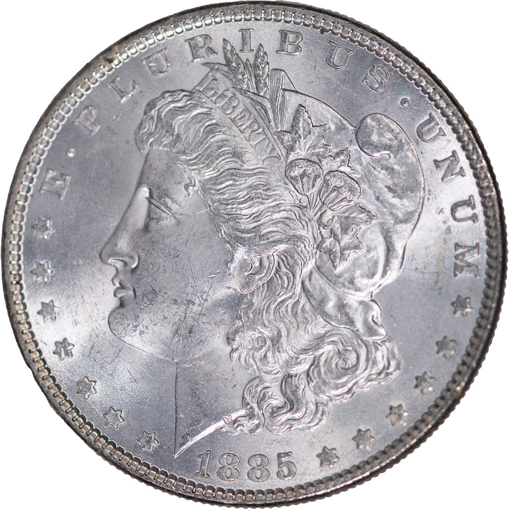 1885 Morgan Silver Dollar ~ BU