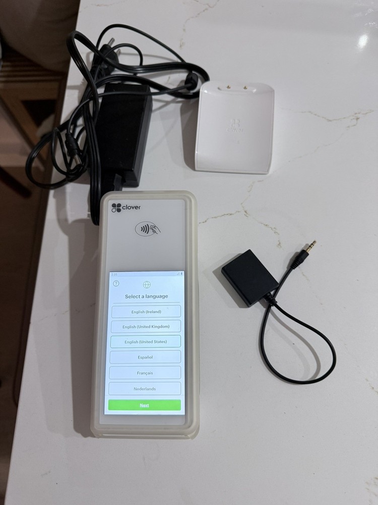 Clover Flex 2 C403 POS Card Reader w/Cradle (Used)