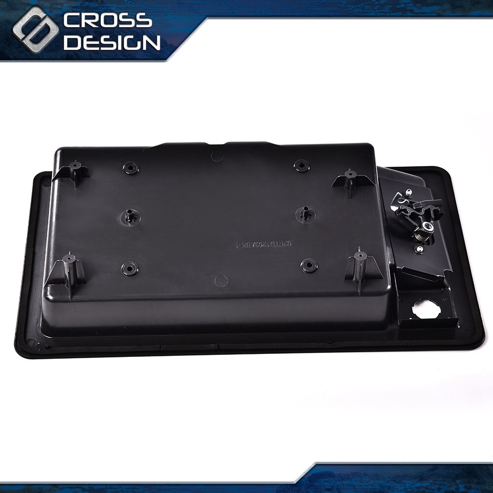 Fit For Ford Van E150 E250 E350 Rear Cargo Door Handle License Plate Tag Bracket