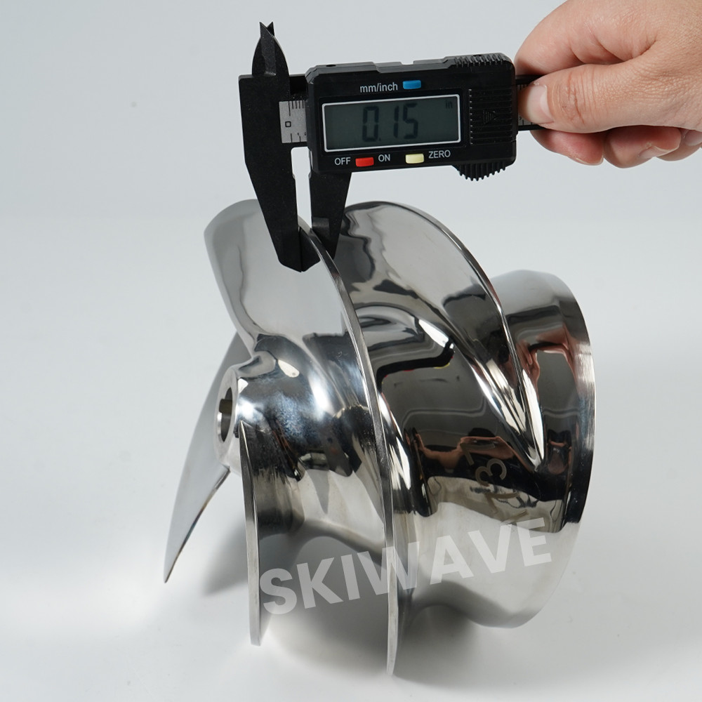 Outboard Jet Impeller & Flanged Liner 6 1/8 Part No.1737+1521 For Medium Series