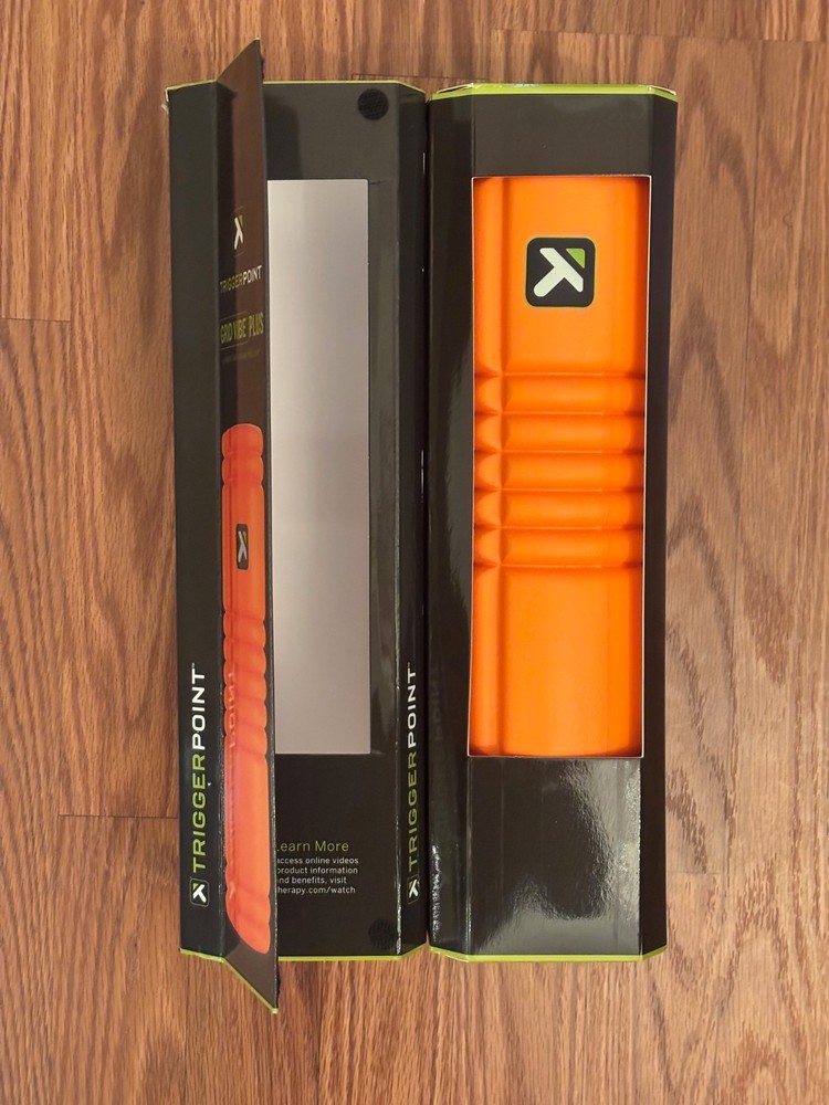 Trigger Point Grid Vibe Plus Vibrating Foam Roller Orange New