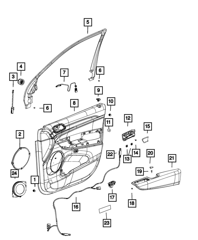 Genuine Mopar Screw 6509232AA