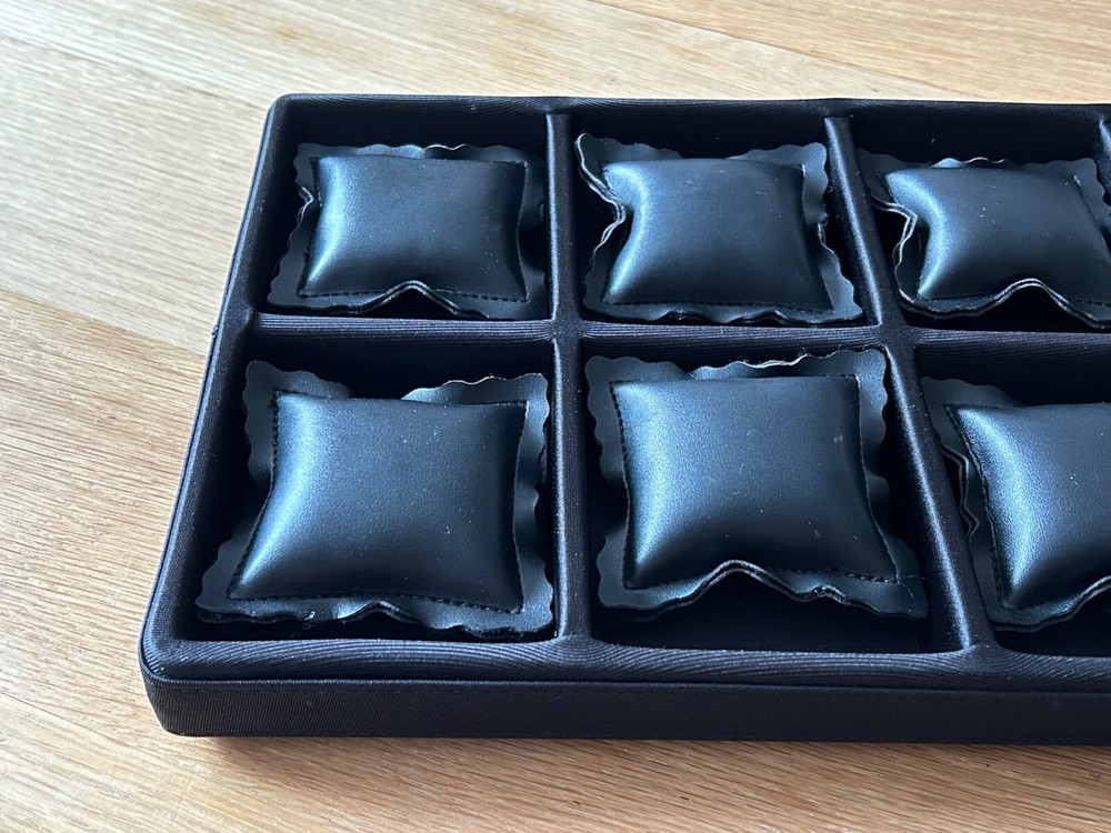 Display Tray Stand For Bracelets - Black