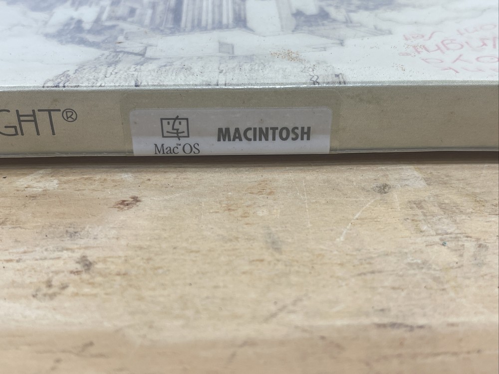 Frank Lloyd Wright Computer Font Set Floppy Disk. SEALED for Mac. 1999. RARE