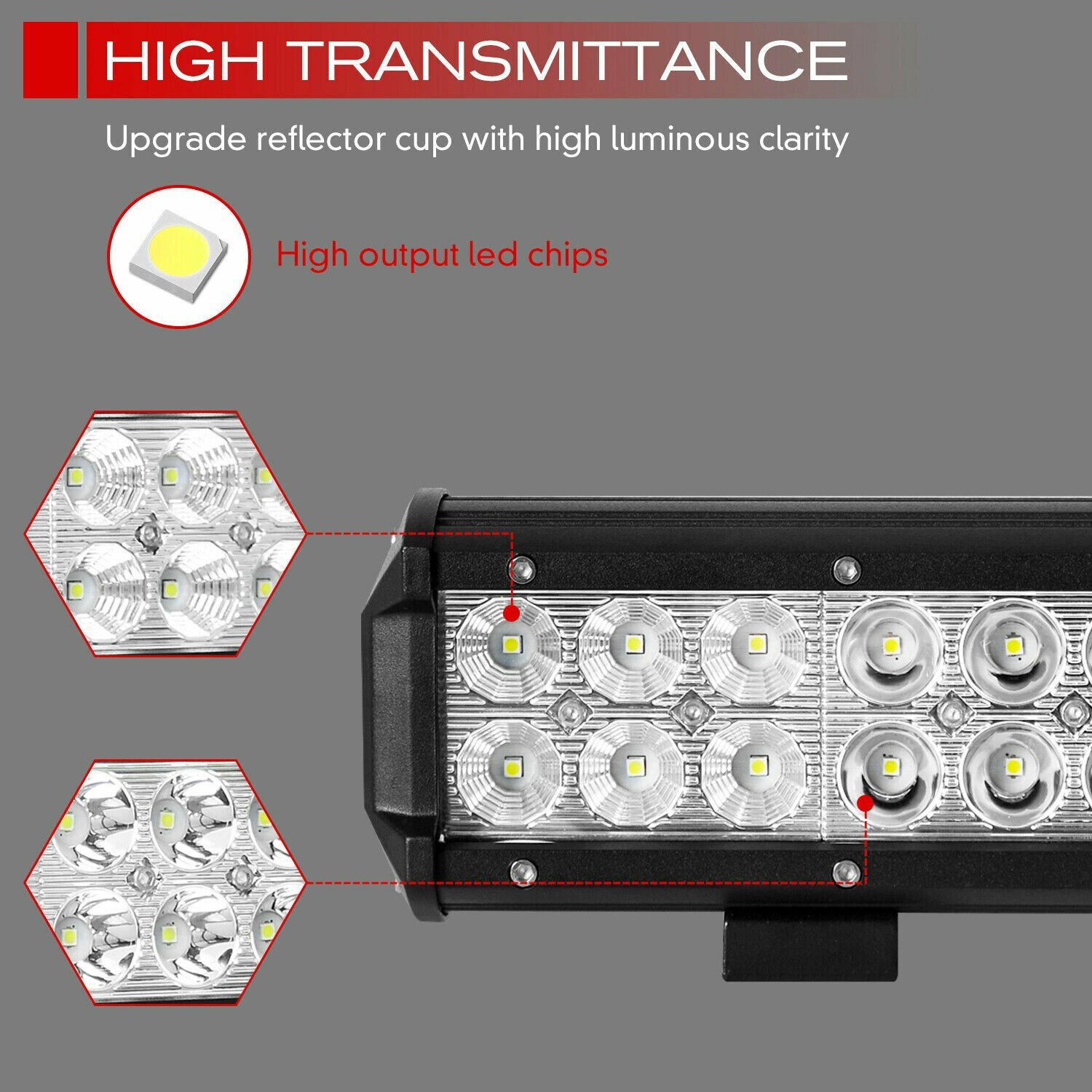 Fit Ford F150 09-14 Hidden Lower Bumper Grille 180W LED Light Bar Wiring Kits