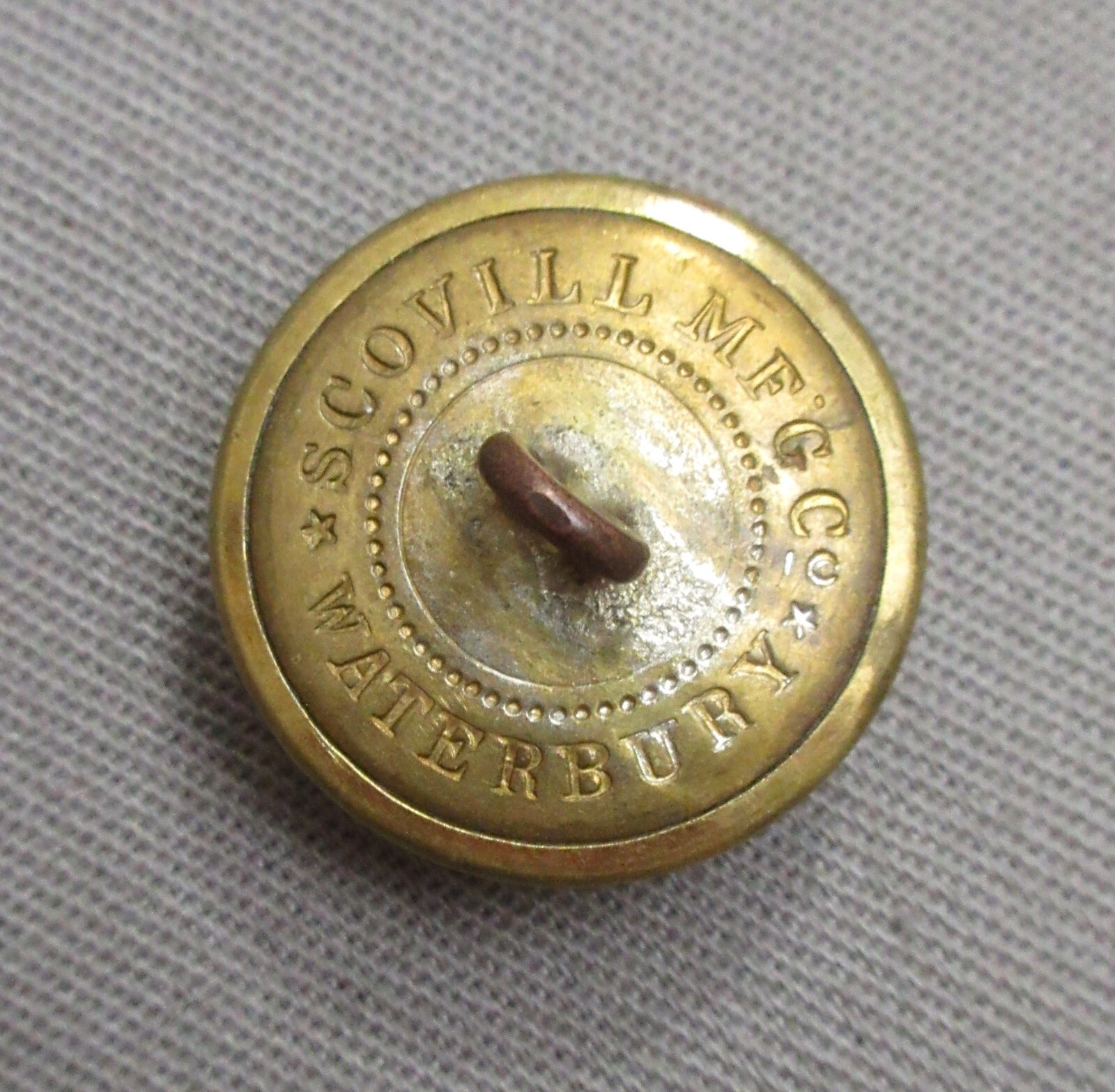 1860-70 New York State Seal Coat Button by Scovill (Quantity)