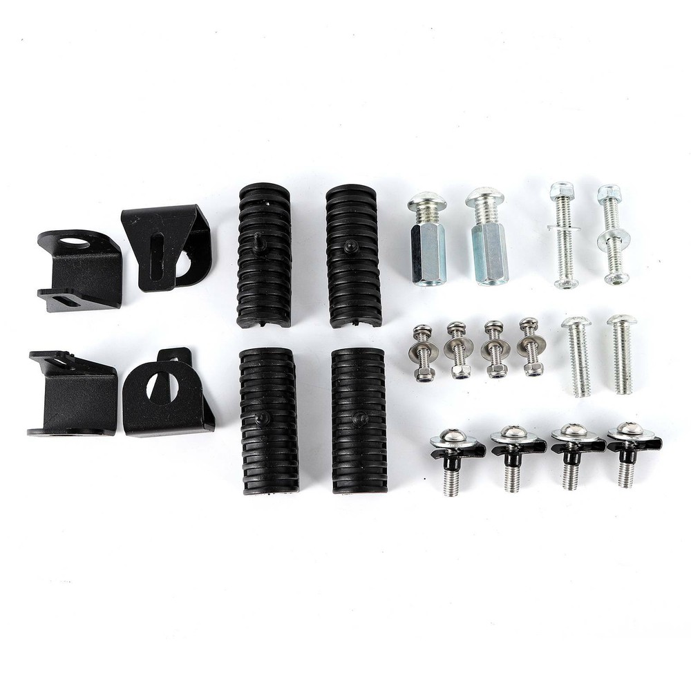 Hard Saddlebag Conversion Brackets Kit For Harley Dyna Models FLH Fat Bob FXDF
