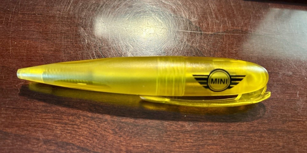 Mini Cooper (BMW) Launch Ball Point Pen Circa 2000-Quantity Two (2)