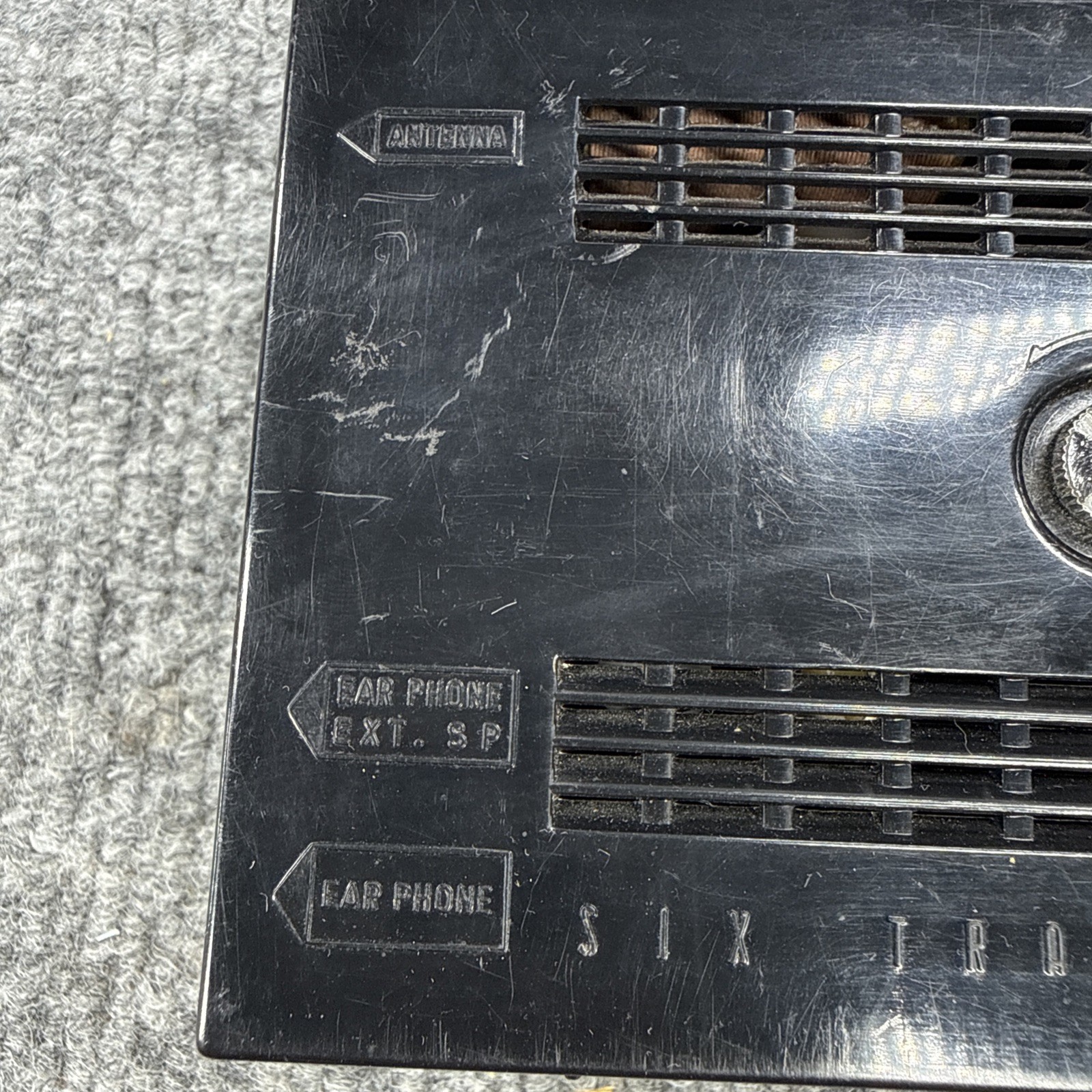 Vintage Channel Master 6-Transistor AM Radio – Parts Repair – Made in Japan