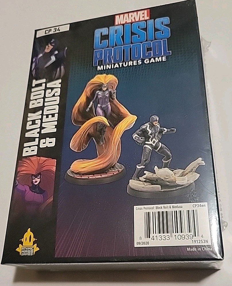 Marvel Crisis Protocol: Black Bolt and Medusa