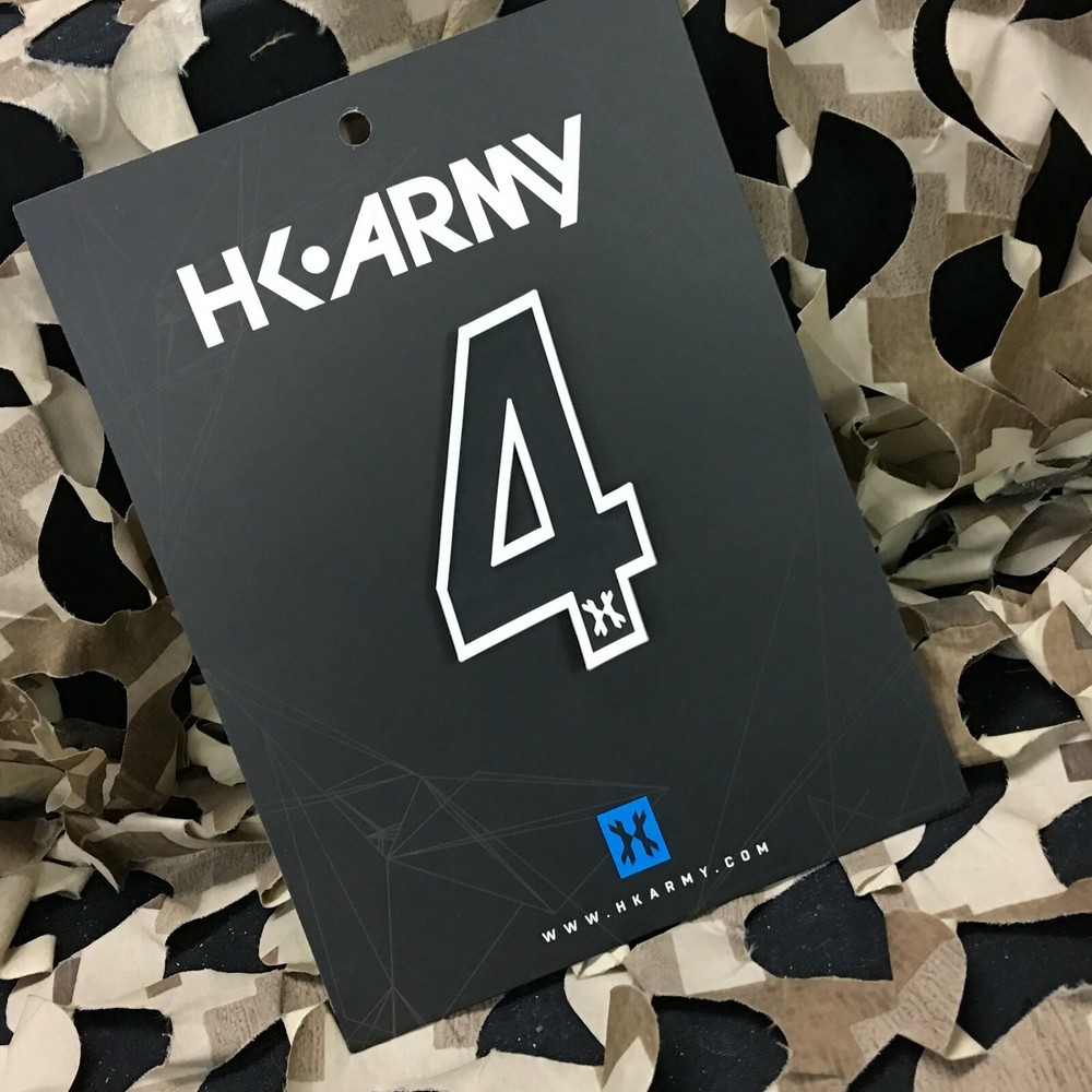 NEW HK Army Rubber Patch - Number 4