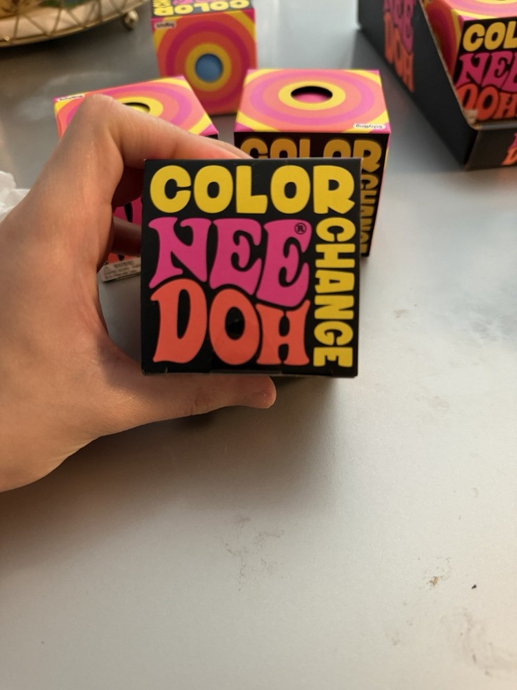 Blue Schylling NeeDoh Color Changing