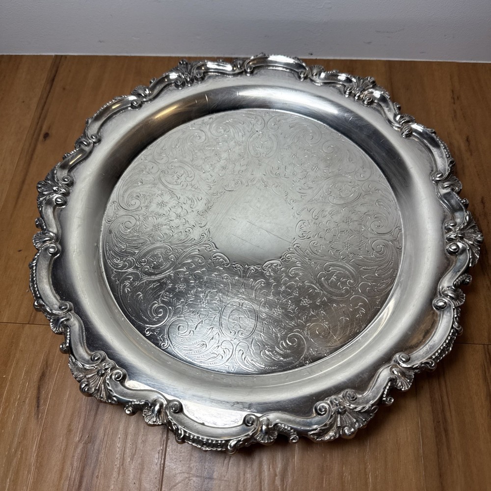 EPCA Bristol Silver 75 Serving Platter 11.5”