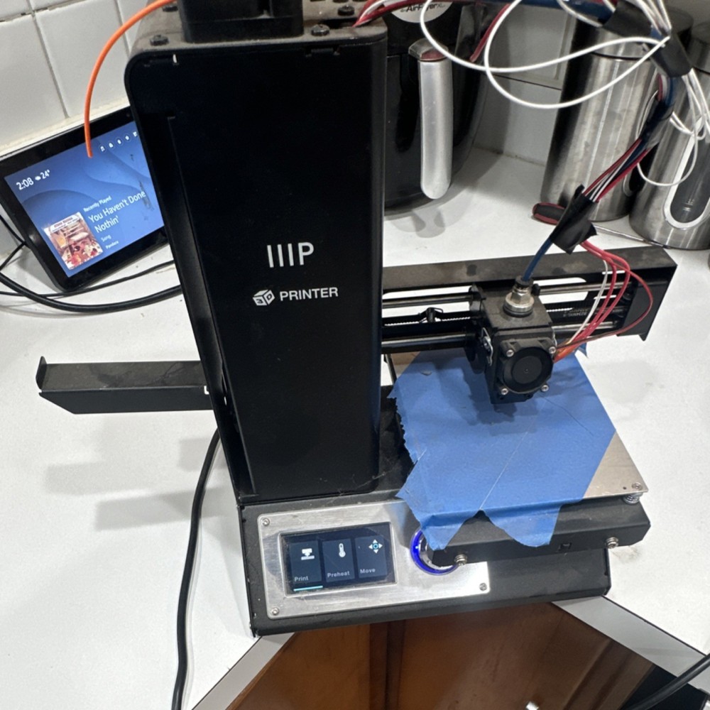 Monoprice MP Select Mini 3D Printer V2 E3D Edition 21711 Touchscreen Controls