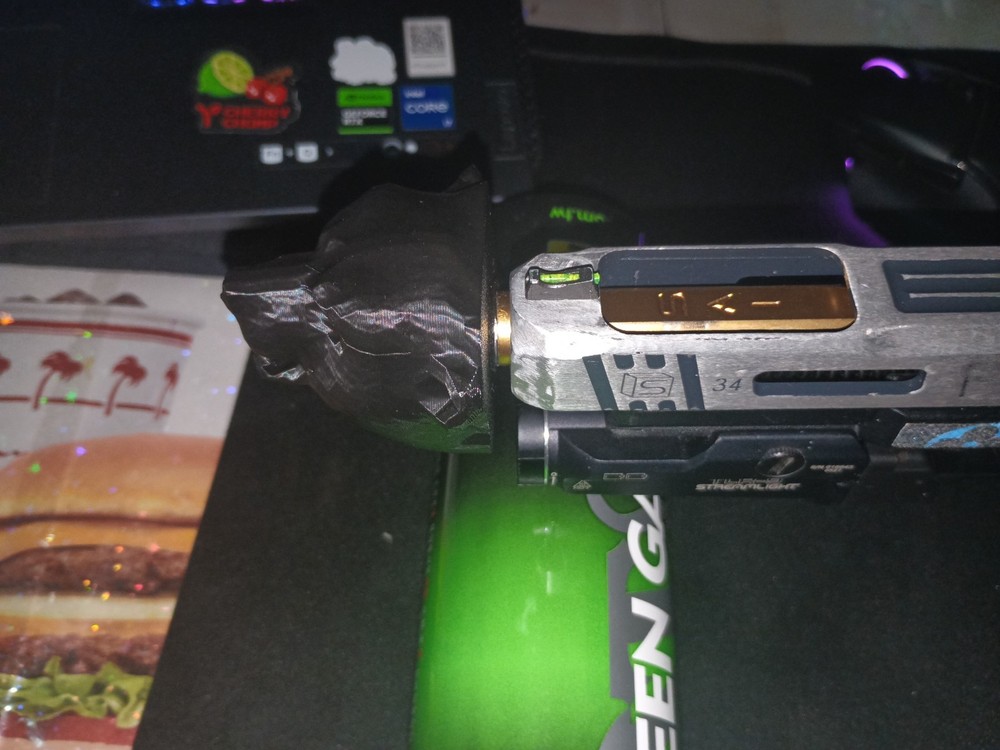 [3D Bro] Airsoft BEAR ATTACK Muzzle Device