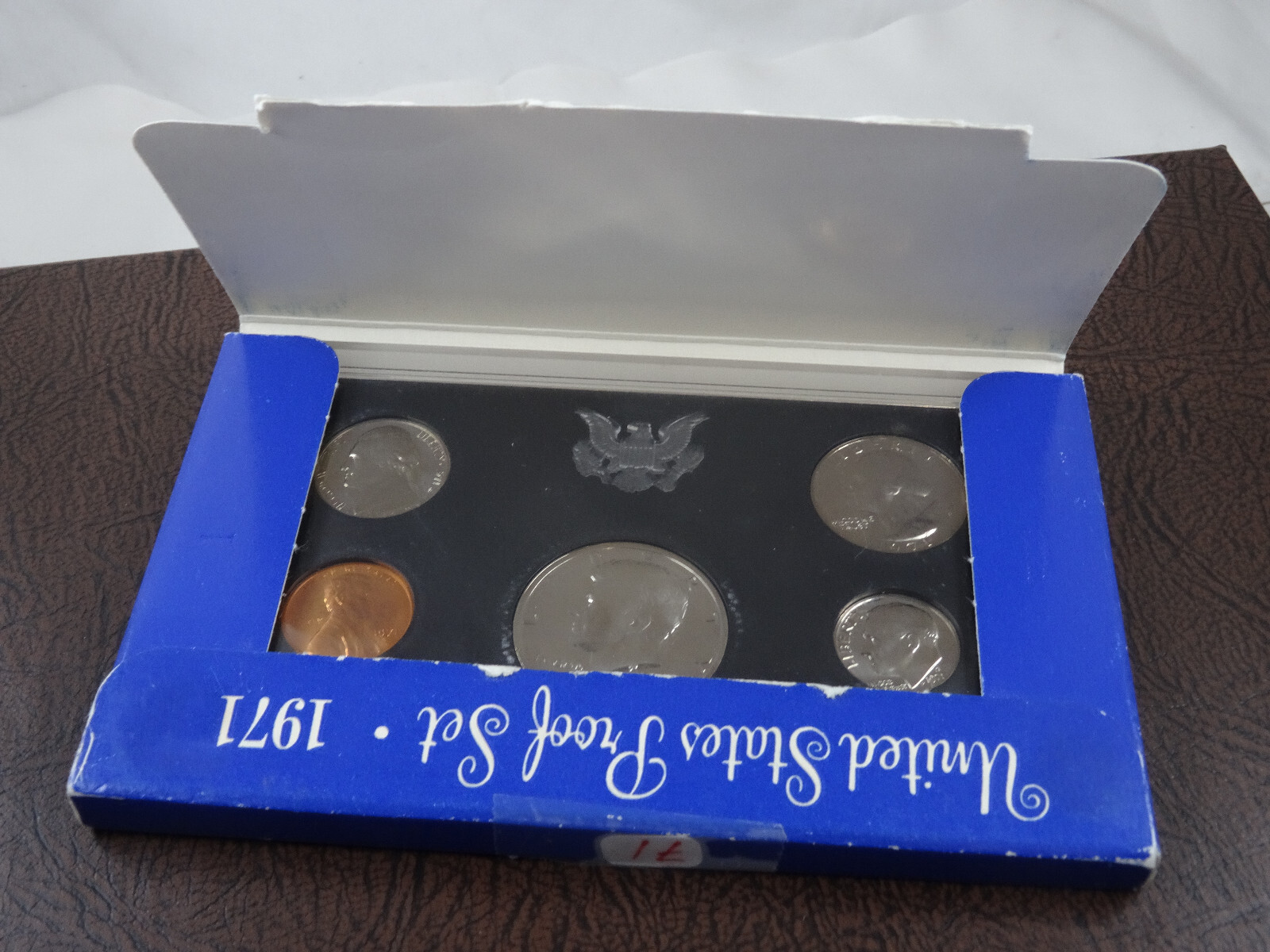 1971-S US Mint Proof Set 5 Coin Set OGP Original Government Packaging