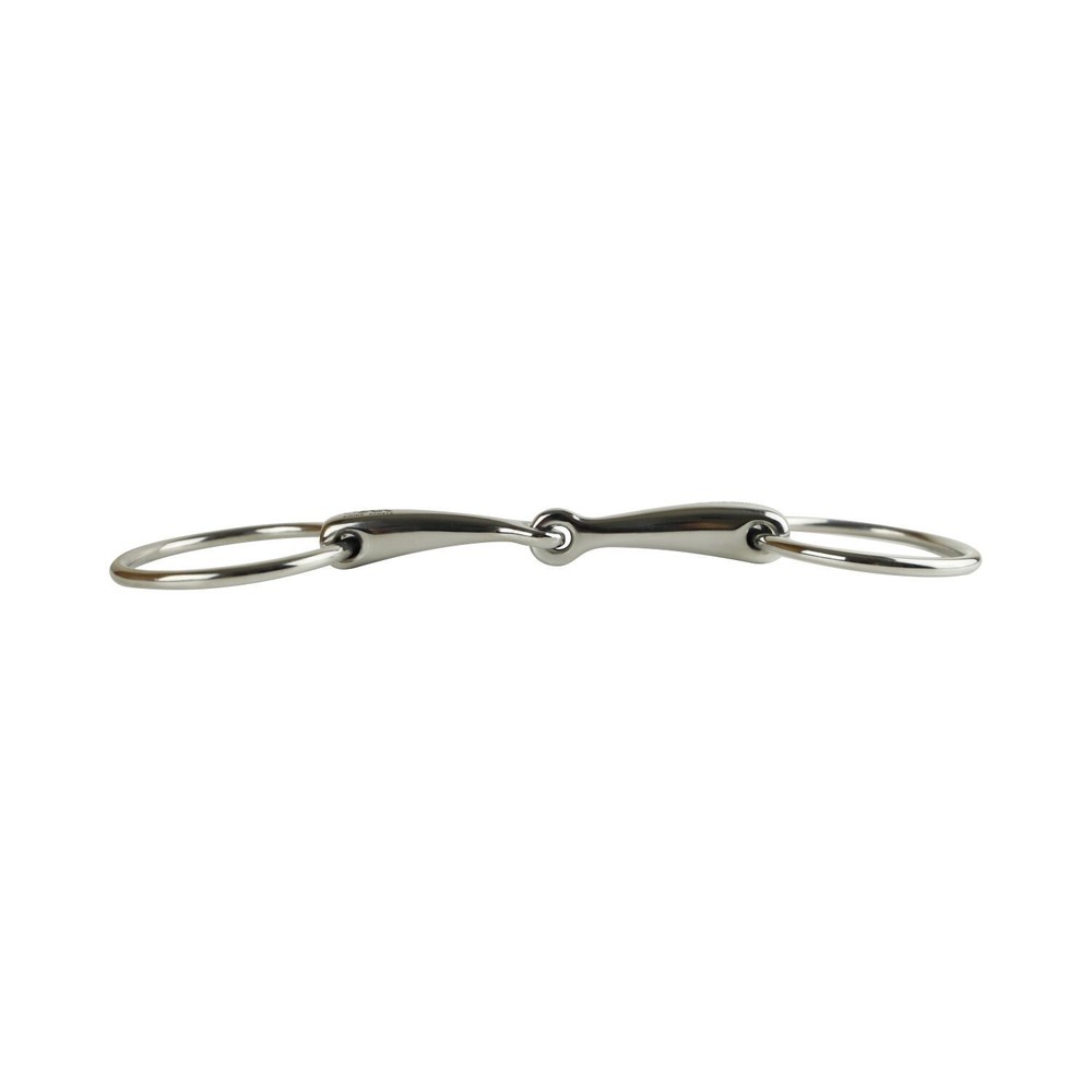 AK Loose Ring, Single Jointed Snaffle Bit in Stainless Steel