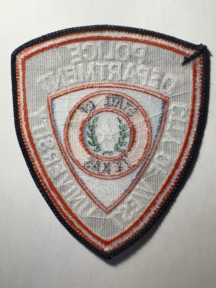 West University Texas Police Patch