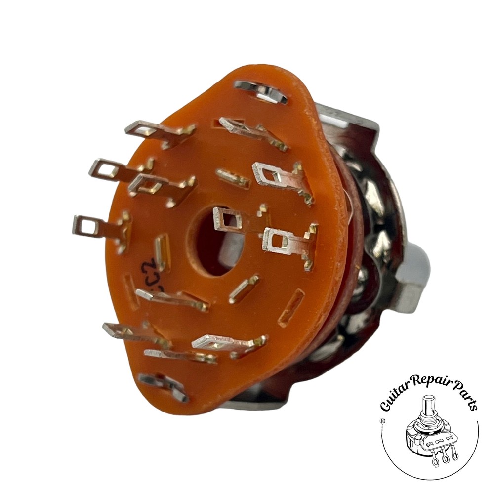 Alpha 3 Position, 3 Pole, Rotary Selector Switch