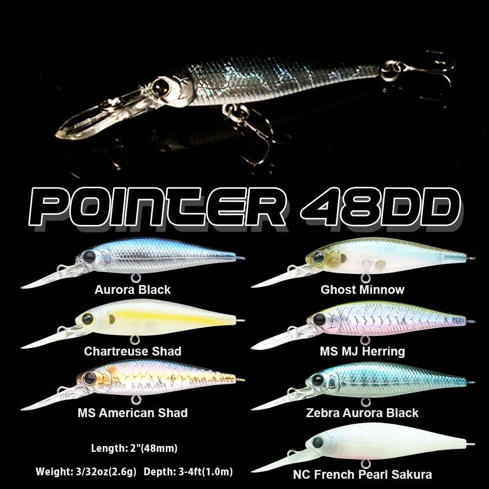 LUCKY CRAFT POINTER 48DD